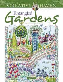 9780486845463-048684546X-Creative Haven Entangled Gardens Coloring Book; Color, Frame And Create Your Own Floral Wall Art Decorations! (Adult Coloring Books: Flowers & Plants)