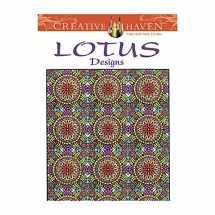 9780486490892-0486490890-Creative Haven Lotus Designs Coloring Book (Creative Haven Coloring Books)