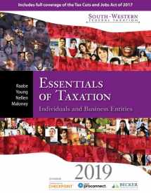 9781337702966-133770296X-South-Western Federal Taxation 2019: Essentials of Taxation: Individuals and Business Entities (with Intuit ProConnect Tax Online 2017 + RIA CheckPoint 1 term (6 months) Printed Access Card)