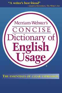 9780877796336-0877796335-Merriam-Webster's Concise Dictionary of English Usage