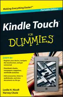 9781118290774-1118290771-Kindle Touch For Dummies Portable Edition