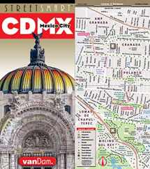 9781932527926-1932527923-StreetSmart® Mexico City Map by VanDam – Laminated city center street map of CDMX w/all attractions, pre-hispanic sites, museums, hotels, restaurants, ... 2024 edition (English and Spanish Edition)