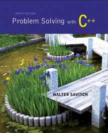 9780133591743-0133591743-Problem Solving with C++ (9th Edition)