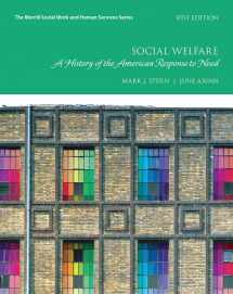 9780134449913-0134449916-Social Welfare: A History of the American Response to Need (Merrill Social Work and Human Services)