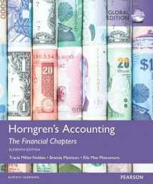 9781292119335-1292119330-Horngren's Accounting, The Financial Chapters, Global Edition