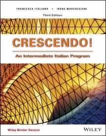 9781119235446-1119235448-Crescendo!: An Intermediate Italian Program (Italian Edition)