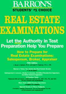 9780812029949-0812029941-How to Prepare for Real Estate Examinations: Salesperson, Broker, Appraiser (BARRON'S HOW TO PREPARE FOR REAL ESTATE LICENSING EXAMINATIONS)