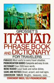 9780399507953-0399507957-Grosset's Italian Phrase Book and Dictionary for Travelers (Perigee)