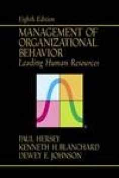 Management of Organizational Behavior: Leading Human Resources (8th Edition)