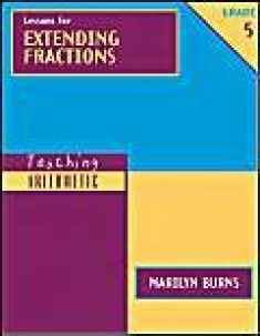 Lessons for Extending Fractions, Grade 5