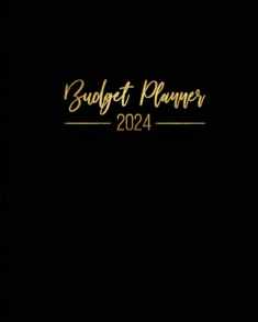 Budget Planner: Weekly and Monthly Financial Organizer | Savings - Bills - Debt Trackers | Modern Black & Gold (January-December 2020)