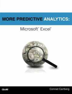 More Predictive Analytics: Microsoft Excel