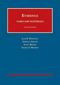 Evidence, Cases and Materials (University Casebook Series)