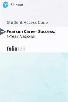 Pearson Career Success: 1-Year National -- Foliotek ePortfolio Standalone Access Card
