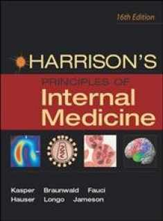 Harrison's Principles of Internal Medicine 16e (Two-Volume Set)
