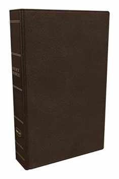 NKJV, Preaching Bible, Premium Calfskin Leather, Brown, Comfort Print: Holy Bible, New King James Version