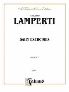 Daily Exercises in Singing (Kalmus Edition)