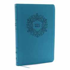 NKJV, Value Thinline Bible, Large Print, Turquoise Leathersoft, Red Letter, Comfort Print: Holy Bible, New King James Version