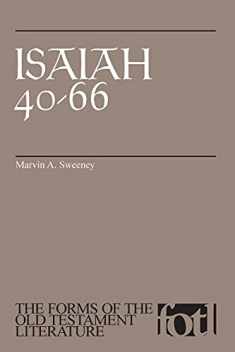 Isaiah 40-66 (The Forms of the Old Testament Literature (FOTL))