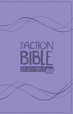 The Action Bible Study Bible ESV (Lavender)