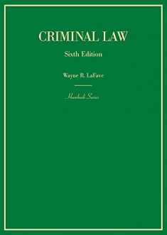 Criminal Law (Hornbooks)