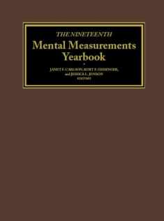 The Nineteenth Mental Measurements Yearbook (Buros Mental Measurements Yearbook)