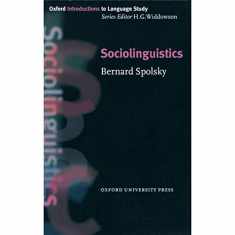 Sociolinguistics (Oxford Introduction to Language Study Series)