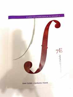 Student Solutions Manual (Chapters 10-17) for Stewart's Multivariable Calculus, 7th