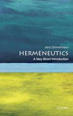 Hermeneutics: A Very Short Introduction (Very Short Introductions)