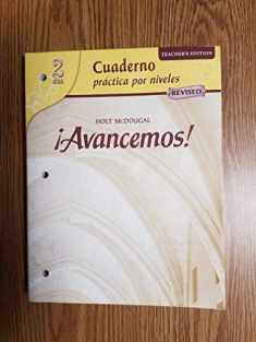 Cuaderno: Practica Por Niveles Workbook (Avancemos!, Level 2) (Spanish Edition)