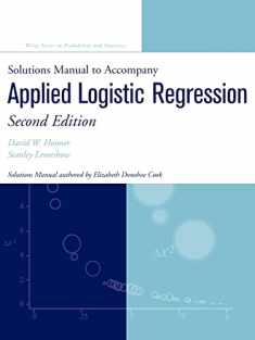 Solutions Manual to Accompany Applied Logistic Regression, Second Edition