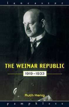 The Weimar Republic 1919-1933 (Lancaster Pamphlets)