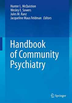 Handbook of Community Psychiatry