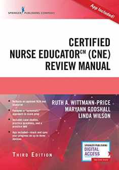 Certified Nurse Educator (CNE) Review Manual (Book with App)