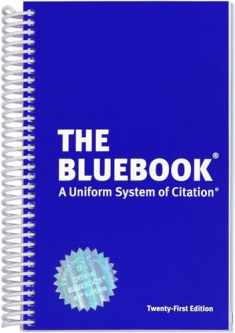 The Bluebook: A Uniform System of Citation