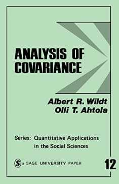 Analysis of Covariance (Quantitative Applications in the Social Sciences)