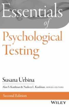 Essentials of Psychological Testing (Essentials of Behavioral Science)