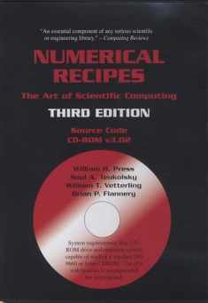 Numerical Recipes Source Code CD-ROM 3rd Edition: The Art of Scientific Computing