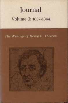 Henry D. Thoreau Journal, Volume 1: 1837-1844