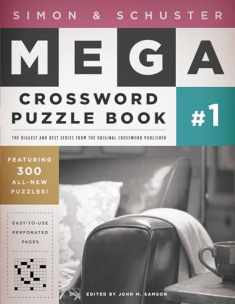 Simon & Schuster Mega Crossword Puzzle Book #1 (1) (S&S Mega Crossword Puzzles)
