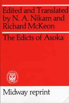 Edicts of Asoka (Midway Reprint Series)