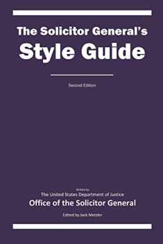 The Solicitor General's Style Guide: Second Edition