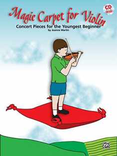 Magic Carpet for Violin: Concert Pieces for the Youngest Beginners, Book & Online Audio/PDF