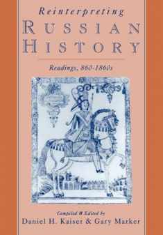 Reinterpreting Russian History: Readings 860-1860s