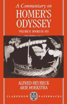 A Commentary on Homer's Odyssey (Clarendon Paperbacks)