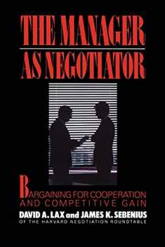 Manager as Negotiator