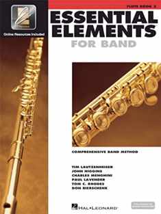 Essential Elements for Band - Flute Book 2 with EEi (Book/Online Audio) (Essential Elements 2000 Comprehensive Band Method)