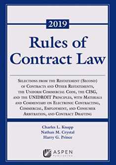 Rules of Contract Law 2019 Edition (Supplements)