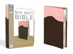 NIV, Gift Bible, Leathersoft, Pink/Brown, Red Letter Edition