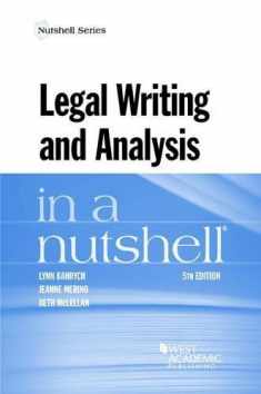 Legal Writing and Analysis in a Nutshell (Nutshells)
